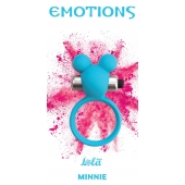 Голубое эрекционное виброколечко Emotions Minnie Breeze - Lola Games - в Грозном купить с доставкой