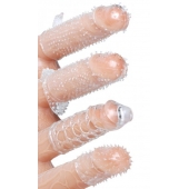 Набор из 4 насадок на член Pleasured Penis Enhancement Sleeve 4 Pack - XR Brands - в Грозном купить с доставкой