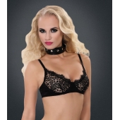 Полиуретановый ошейник с пуклями и D-кольцами Collar with Studs - Blush Novelties - купить с доставкой в Грозном