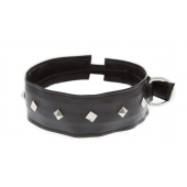 Полиуретановый ошейник с пуклями Collar with Studs - Blush Novelties - купить с доставкой в Грозном