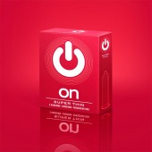 Супертонкие презервативы ON) Super Thin - 3 шт. - ON) - купить с доставкой в Грозном