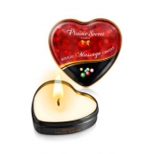 Массажная свеча с ароматом бубль-гума Bougie Massage Candle - 35 мл. - Plaisir Secret - купить с доставкой в Грозном