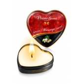 Массажная свеча с ароматом экзотических фруктов Bougie Massage Candle - 35 мл. - Plaisir Secret - купить с доставкой в Грозном