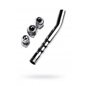 Металлический анальный душ с тремя насадками - ToyFa - купить с доставкой в Грозном