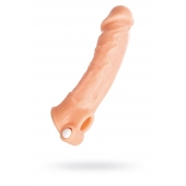 Удлиняющая насадка на пенис с вибрацией - 18,5 см. - ToyFa - в Грозном купить с доставкой