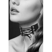 Оригинальный ошейник-чокер со шнуровкой - Bijoux Pour Toi - купить с доставкой в Грозном