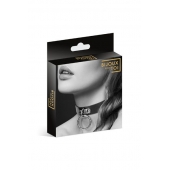 Узенький ошейник из полиуретана с кольцом - Bijoux Pour Toi - купить с доставкой в Грозном