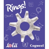 Прозрачное эрекционное кольцо Rings Cogweel - Lola Games - в Грозном купить с доставкой