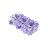 Фиолетовая насадка на пенис Rings Armour - Lola Games - в Грозном купить с доставкой