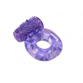 Фиолетовое эрекционное кольцо с вибрацией Rings Axle-pin - Lola Games - в Грозном купить с доставкой