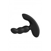 Черный силиконовый стимулятор простаты Levett Nitoc с пультом ДУ - Levett - в Грозном купить с доставкой
