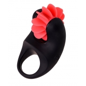 Чёрно-красное эрекционное виброкольцо Erotist - Erotist Adult Toys - в Грозном купить с доставкой