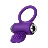 Фиолетовое виброкольцо с ресничками JOS PERY - JOS - в Грозном купить с доставкой