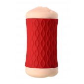 Двухсторонний мастурбатор JOS  NADIN в красном цилиндре - JOS - в Грозном купить с доставкой