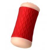 Двухсторонний мастурбатор JOS  NADIN в красном цилиндре - JOS - в Грозном купить с доставкой