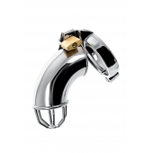 Серебристый мужской пояс верности TOYFA Metal - ToyFa - купить с доставкой в Грозном