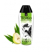Интимный гель TOKO Pear   Exotic Green Tea с ароматом груши и зеленого чая - 165 мл. - Shunga - купить с доставкой в Грозном