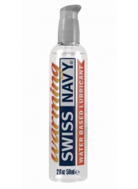 Разогревающий лубрикант на водной основе Swiss Navy Warming Lube - 59 мл. - Swiss navy - купить с доставкой в Грозном
