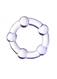 Фиолетовое эрекционное кольцо A-Toys - A-toys - в Грозном купить с доставкой