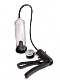 Вакуумная мужская помпа с датчиком давления Pro-Gauge Power Pump - Pipedream - в Грозном купить с доставкой
