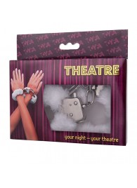 Наручники с белой меховой опушкой - ToyFa - купить с доставкой в Грозном