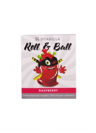 Стимулирующий презерватив-насадка Roll   Ball Raspberry - Sitabella - купить с доставкой в Грозном