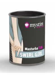 Компактный мастурбатор MasturbaTIN Swirl Girl - MyStim - в Грозном купить с доставкой