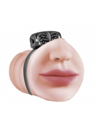 Мастурбатор-ротик с виброкольцом Satisfaction Beloved - Lola Games - в Грозном купить с доставкой