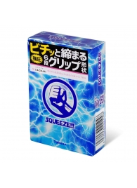 Презервативы Sagami Squeeze волнистой формы - 5 шт. - Sagami - купить с доставкой в Грозном