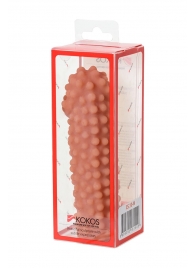 Телесная насадка на фаллос с бугорками KOKOS Extreme Sleeve 10 - 15,8 см. - KOKOS - в Грозном купить с доставкой