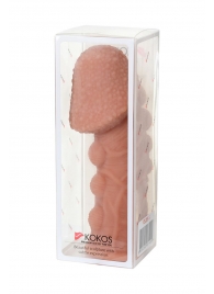 Насадка на фаллос с пузыриками, венками и ребристостью KOKOS Extreme Sleeve 09 - 12,7 см. - KOKOS - в Грозном купить с доставкой
