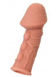 Насадка на фаллос с пузыриками, венками и ребристостью KOKOS Extreme Sleeve 09 - 12,7 см. - KOKOS - в Грозном купить с доставкой