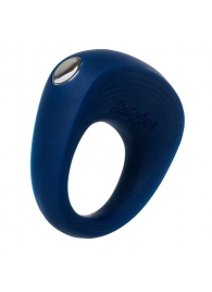 Синее эрекционное кольцо на пенис Satisfyer Ring 2 - Satisfyer - в Грозном купить с доставкой
