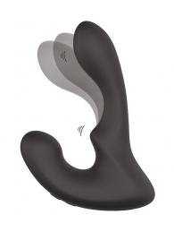 Чёрный массажер простаты с 2 моторами BOOTY ROCKER - Dream Toys - в Грозном купить с доставкой