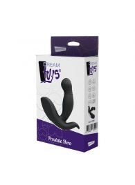 Черный вибромассажер простаты PROSTATE HERO - Dream Toys - в Грозном купить с доставкой