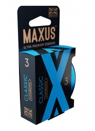 Классические презервативы в железном кейсе MAXUS Classic - 3 шт. - Maxus - купить с доставкой в Грозном