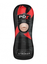 Мастурбатор-ротик Vibrating Oral Stroker - Pipedream - в Грозном купить с доставкой