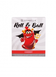 Стимулирующий презерватив-насадка Roll   Ball Cherry - Sitabella - купить с доставкой в Грозном