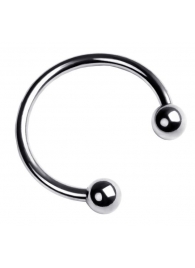 Серебристая подкова на головку пениса - ToyFa - купить с доставкой в Грозном