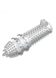 Закрытая прозрачная насадка Crystal sleeve - 14,2 см. - Erowoman-Eroman - в Грозном купить с доставкой