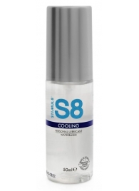 Охлаждающий лубрикант на водной основе S8 Cooling Lube - 50 мл. - Stimul8 - купить с доставкой в Грозном