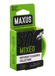 Презервативы в железном кейсе MAXUS Mixed - 3 шт. - Maxus - купить с доставкой в Грозном