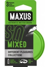 Презервативы в железном кейсе MAXUS Mixed - 3 шт. - Maxus - купить с доставкой в Грозном