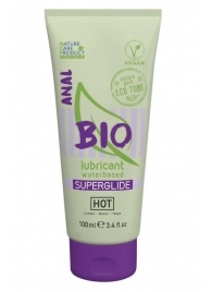 Интимный увлажняющий анальный гель BIO SuperGlide - 100 мл. - HOT - купить с доставкой в Грозном