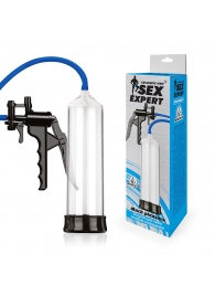 Прозрачная вакуумная помпа Sex Expert с насосом - Sex Expert - в Грозном купить с доставкой