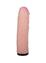 Черный пояс-трусики с насадкой  Гламур Dana  - 15,5 см. - LOVETOY (А-Полимер) - купить с доставкой в Грозном