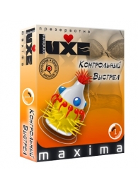 Презерватив LUXE Maxima  Контрольный Выстрел  - 1 шт. - Luxe - купить с доставкой в Грозном