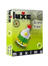 Презерватив LUXE Maxima  Сигара Хуана  - 1 шт. - Luxe - купить с доставкой в Грозном