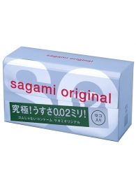 Ультратонкие презервативы Sagami Original - 12 шт. - Sagami - купить с доставкой в Грозном
