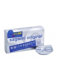 Ультратонкие презервативы Sagami Original QUICK - 6 шт. - Sagami - купить с доставкой в Грозном